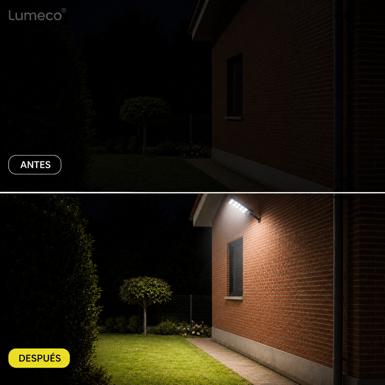 Foco Solar LED UltraPotente Lumeco™
